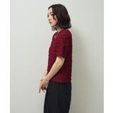 表面感カット5分袖プルオーバー | Green Parks | 詳細画像6