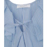 ノースリーブストライプフリルブラウス | Green Parks  | 詳細画像15 