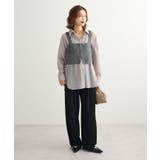 SET2点ラメシャギービスチェ+シャツ | Green Parks  | 詳細画像13 