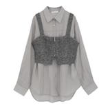 SET2点ラメシャギービスチェ+シャツ | Green Parks  | 詳細画像40 