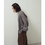 シアーニットVネックカーディガン | Green Parks  | 詳細画像26 