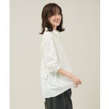 カットモールドッキングシャツチュニック | Green Parks | 詳細画像15