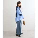 カットモールドッキングシャツチュニック | Green Parks | 詳細画像3