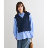 カットモールドッキングシャツチュニック | Green Parks | 詳細画像6