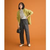 ウエストレイヤードワイドパンツ | Green Parks  | 詳細画像11 