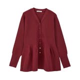 金釦ペプラムニットカーディガン | Green Parks | 詳細画像35