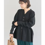 金釦ペプラムニットカーディガン | Green Parks | 詳細画像20