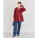 金釦ペプラムニットカーディガン | Green Parks | 詳細画像21