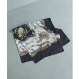 90cm ベルト柄スカーフ | Green Parks  | 詳細画像1 