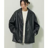 フェイクレザージャケット | Green Parks | 詳細画像1