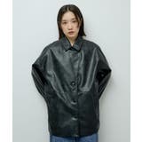 フェイクレザージャケット | Green Parks | 詳細画像8