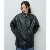 フェイクレザージャケット | Green Parks | 詳細画像9