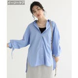 イージーケア袖シャーリングシャツ | Green Parks  | 詳細画像1 