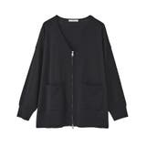 アンチピリングゆるzipカーディガン | Green Parks | 詳細画像21