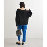 リブ切替Vネックニットプルオーバー | Green Parks | 詳細画像17