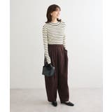 袖口金釦リブニットプルオーバー | Green Parks  | 詳細画像2 