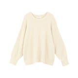 シャギークルーネックニットプルオーバー | Green Parks | 詳細画像39