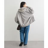 ニットフード付きウーリーブルゾン | Green Parks  | 詳細画像34 