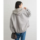 ニットフード付きウーリーブルゾン | Green Parks  | 詳細画像36 