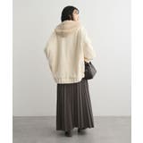 ニットフード付きウーリーブルゾン | Green Parks  | 詳細画像31 