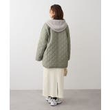 2WAYニットフードキルティングブルゾン | Green Parks | 詳細画像10