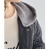 2WAYニットフードキルティングブルゾン | Green Parks | 詳細画像18