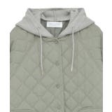 2WAYニットフードキルティングブルゾン | Green Parks | 詳細画像23