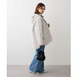 2WAYニットフードキルティングブルゾン | Green Parks | 詳細画像3