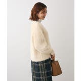 シャギーVネックカーディガン | Green Parks | 詳細画像12