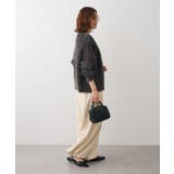 シャギーVネックカーディガン | Green Parks | 詳細画像3