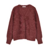 シャギーVネックカーディガン | Green Parks | 詳細画像40