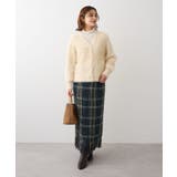 シャギーVネックカーディガン | Green Parks | 詳細画像8