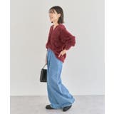 シャギーVネックカーディガン | Green Parks | 詳細画像21