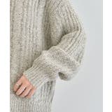 衿付きケーブルzipカーディガン | Green Parks | 詳細画像25