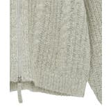 衿付きケーブルzipカーディガン | Green Parks | 詳細画像31