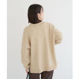 フェイクレイヤードVネックニットプルオーバー | Green Parks | 詳細画像24