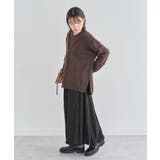 フェイクレイヤードVネックニットプルオーバー | Green Parks | 詳細画像27