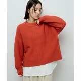 かのこ編モックネックニットプルオーバー | Green Parks | 詳細画像5