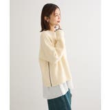 かのこ編モックネックニットプルオーバー | Green Parks | 詳細画像30