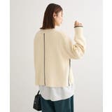 かのこ編モックネックニットプルオーバー | Green Parks | 詳細画像32