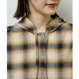 ネルチェックフードシャツ | Green Parks | 詳細画像13