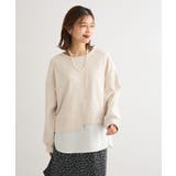 エクリュ | カットコーデュロイドッキングプルオーバー | Green Parks