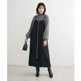 フロントZIPツイードキャミワンピース | Green Parks | 詳細画像3