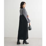 フロントZIPツイードキャミワンピース | Green Parks | 詳細画像5