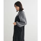 フロントZIPツイードキャミワンピース | Green Parks | 詳細画像7