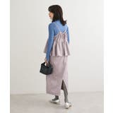 スウェードポンチペプラムキャミワンピース | Green Parks | 詳細画像14