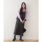 スウェードポンチペプラムキャミワンピース | Green Parks | 詳細画像17