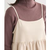 スウェードポンチペプラムキャミワンピース | Green Parks | 詳細画像8