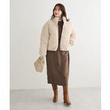 配色リラックスモールニットワンピース | Green Parks  | 詳細画像9 