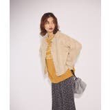 ライトベージュ | 起毛シャギーカーディガン | Green Parks